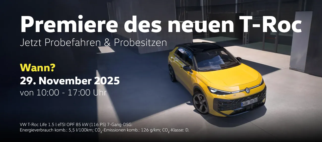 VW T-Roc Premiere