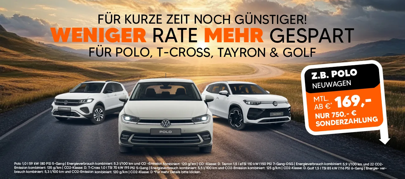 VW AE Plus Leasing Aktion