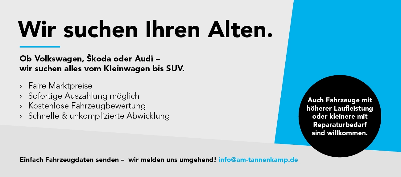 Wir suchen Ihren Alten